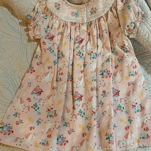 Toddler girls Bonnie Jean Unicorn dress